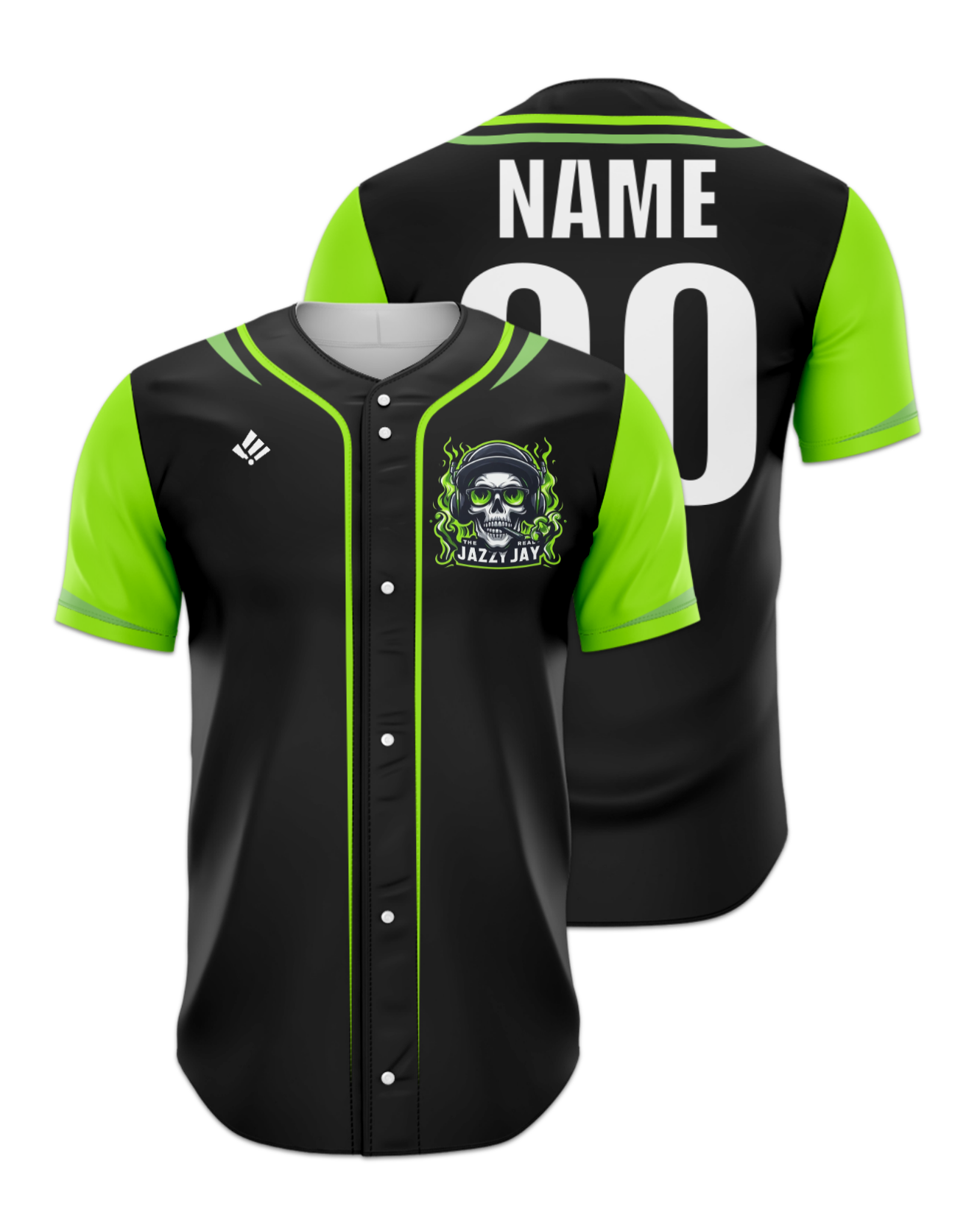 Rendered product preview, stack