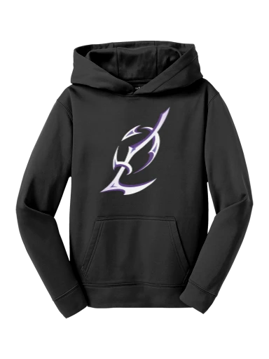 Sport-Tek Youth Sport-Wick Fleece Hooded Pullover preview, front