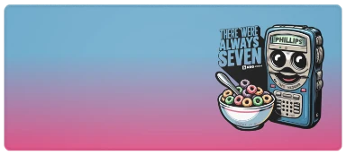 There Were Always 7 - Desk Mat preview, front
