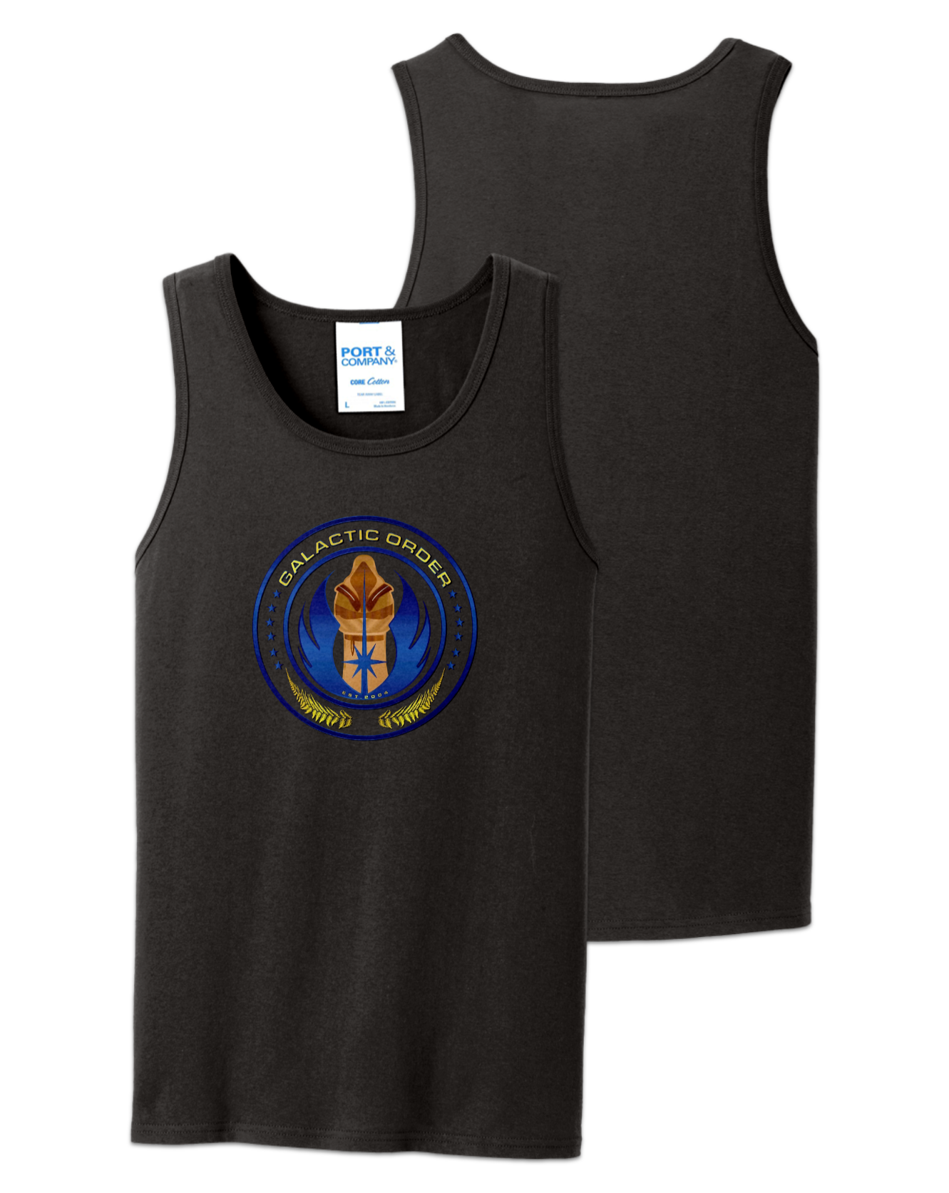 Rendered product preview, stack