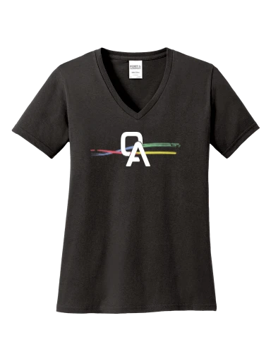 Women's Core Cotton V-Neck Tee preview, front