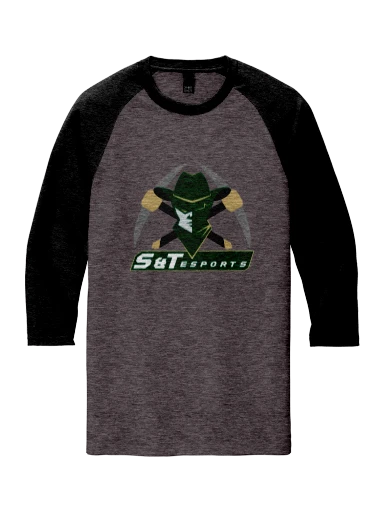 Perfect Tri 3/4-Sleeve Raglan preview, front
