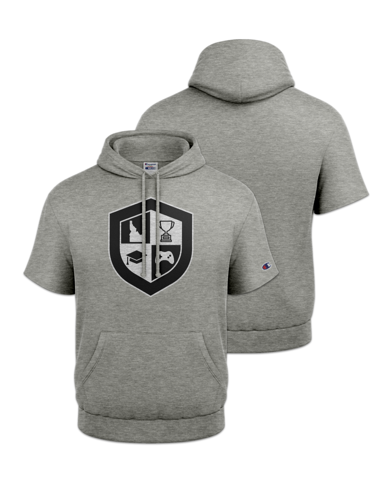 Rendered product preview, stack