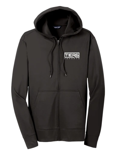 Tier 6 Fundraising Store Sport-Wick Fleece Full-Zip Hooded Jacket preview, front