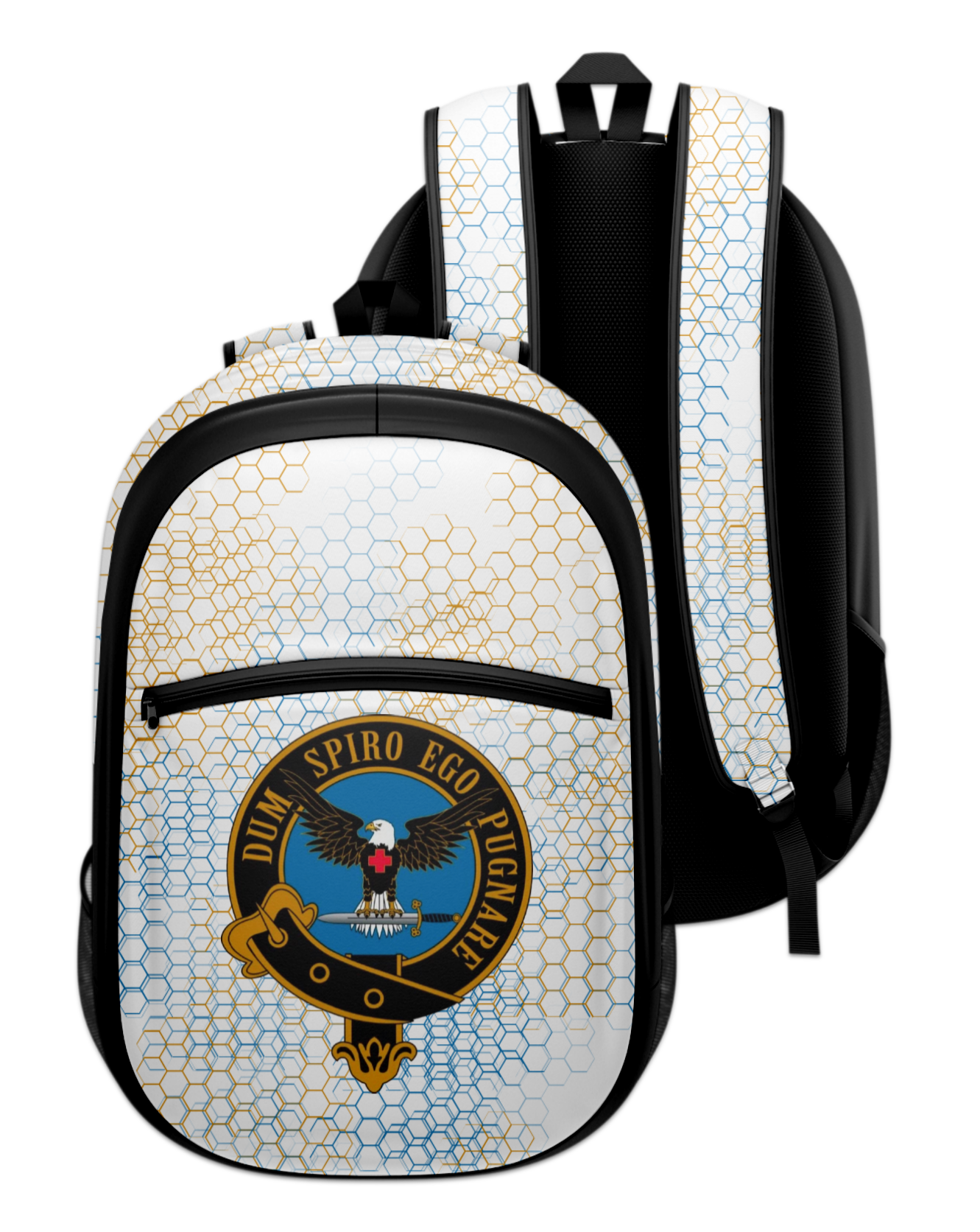 Rendered product preview, stack