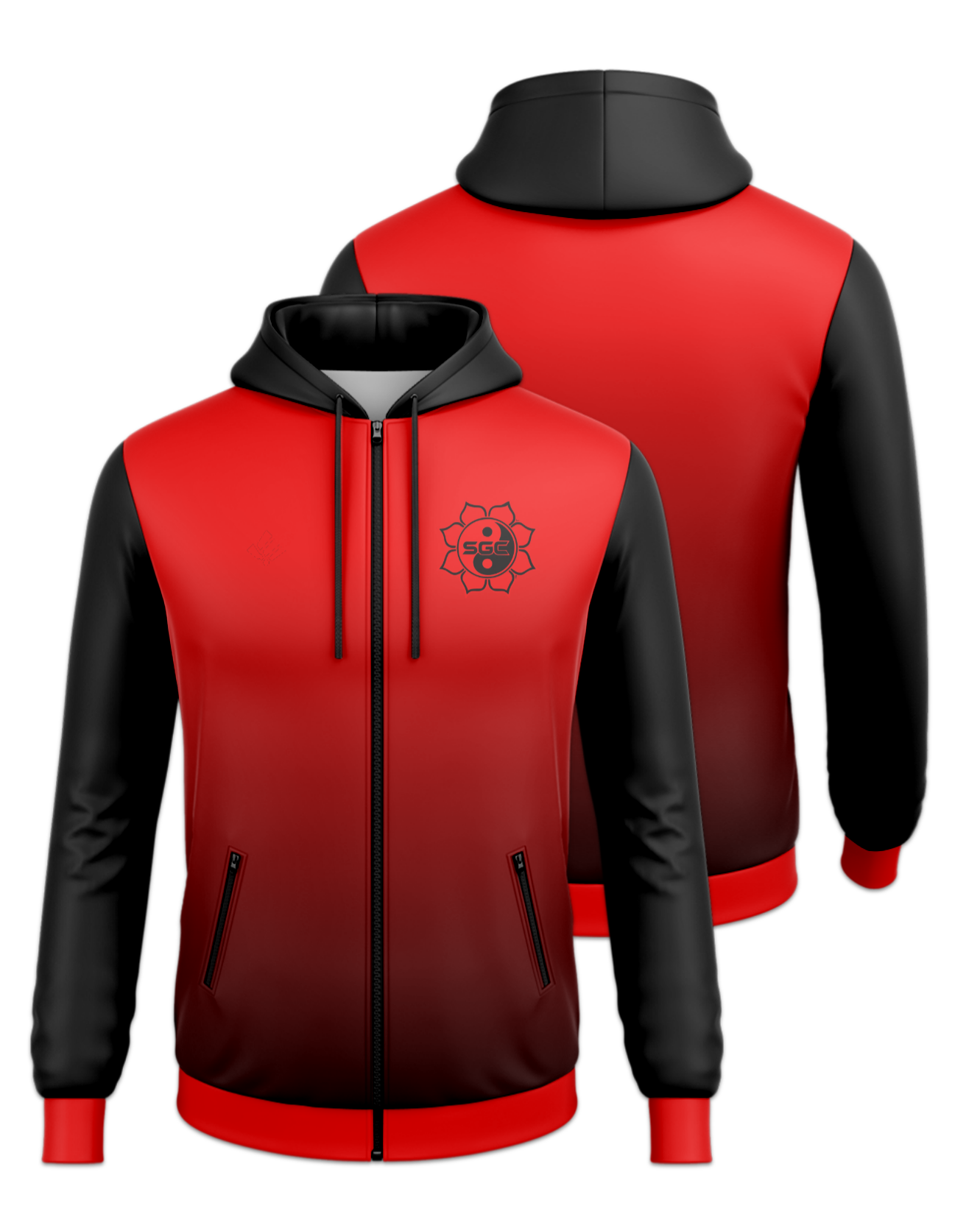 Rendered product preview, stack