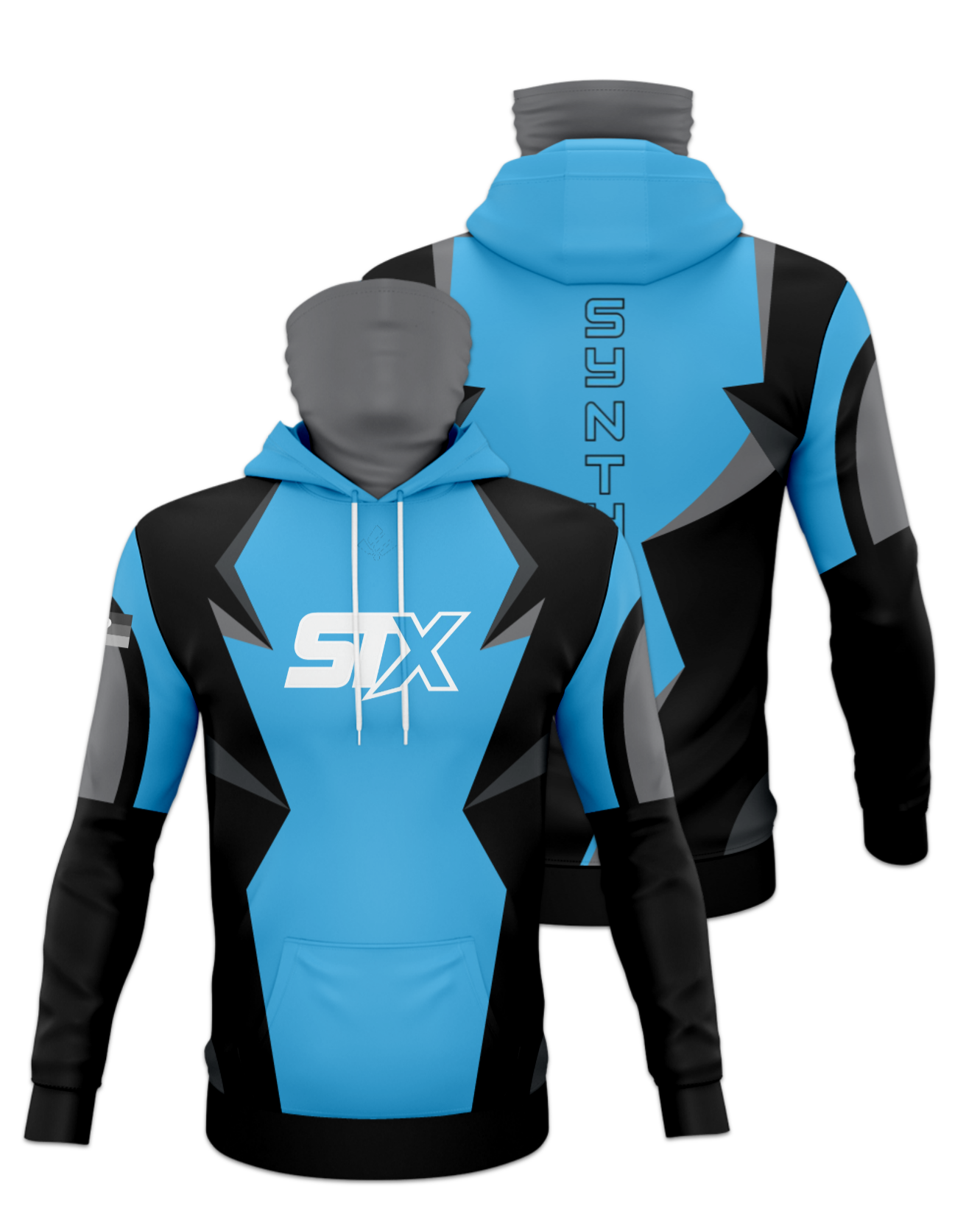 Rendered product preview, stack