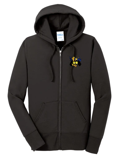 Women's Core Fleece Full-Zip Hooded Sweatshirt preview, front