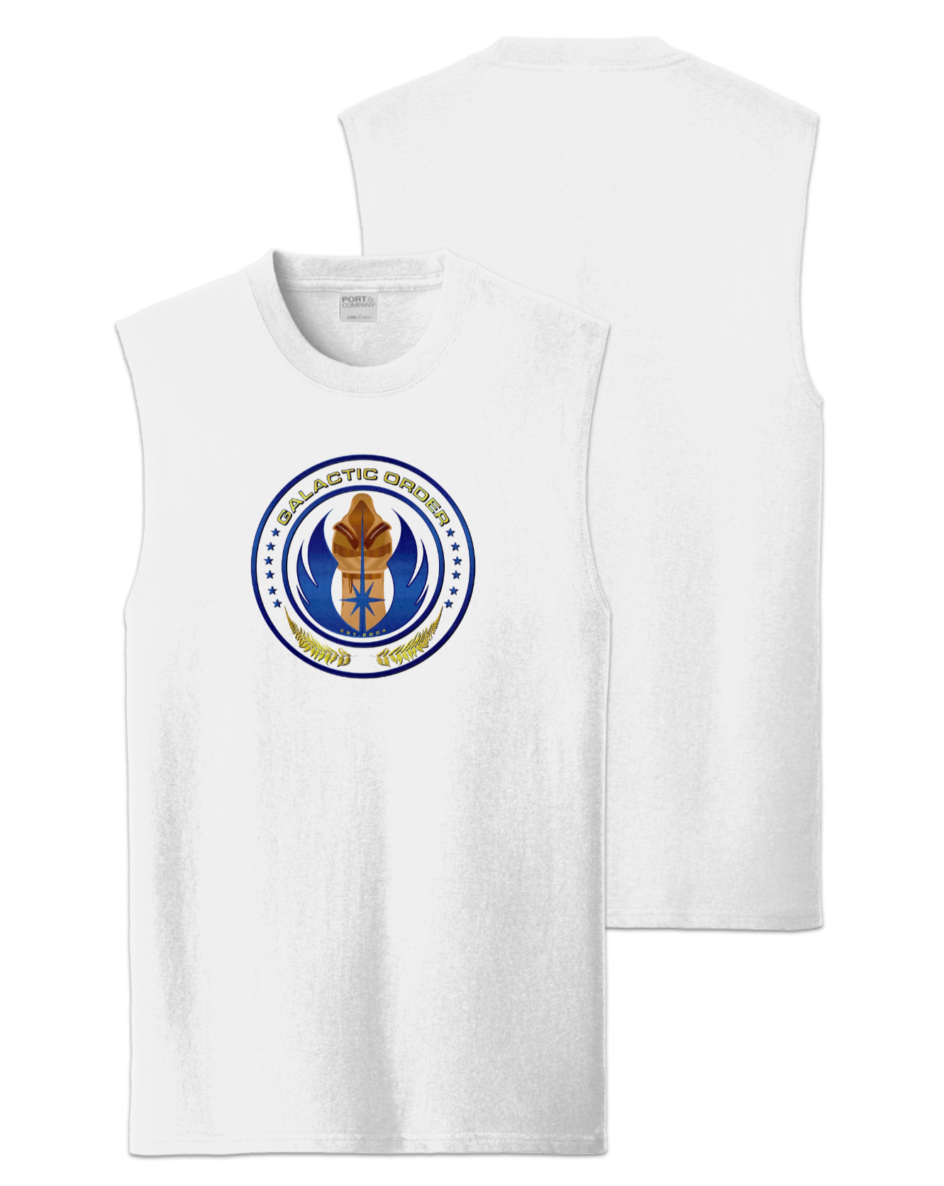 Rendered product preview, stack