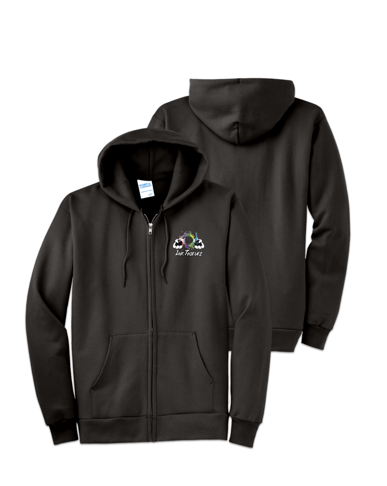 Rendered product preview, stack