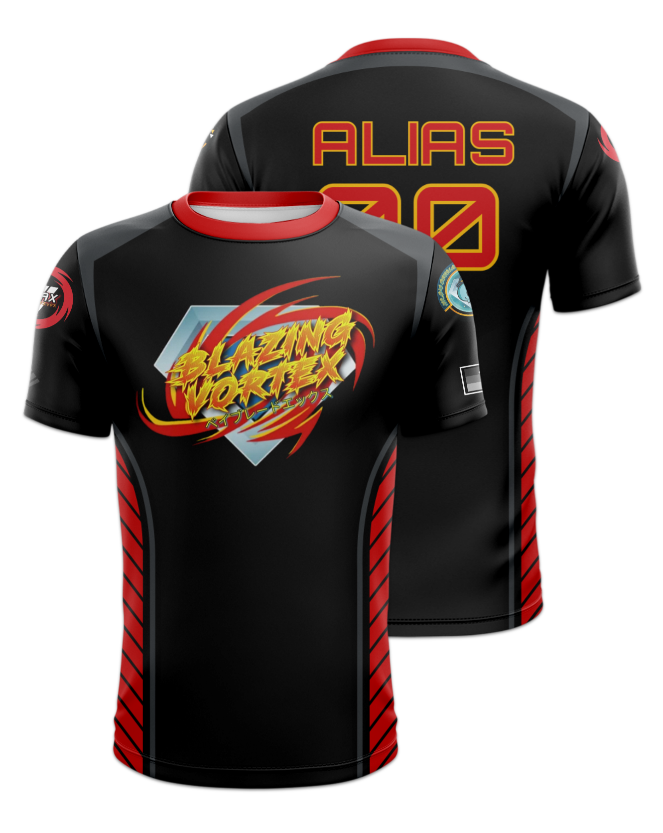 Rendered product preview, stack