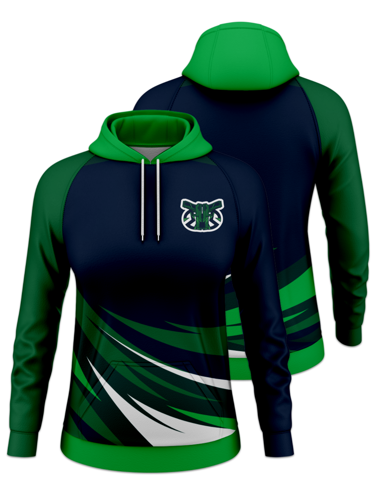 Rendered product preview, stack