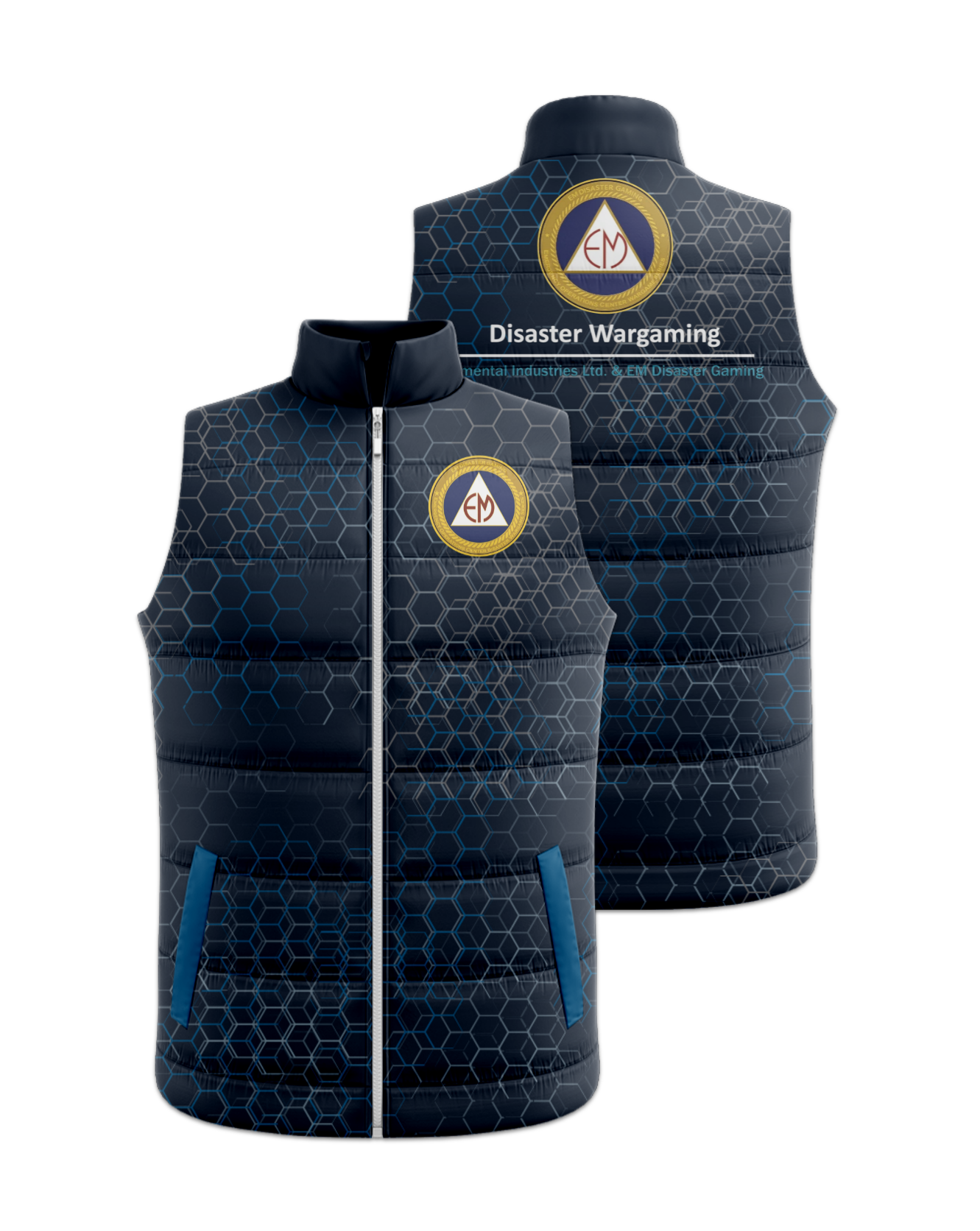 Rendered product preview, stack