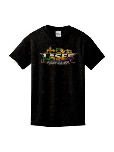 LASEF Youth Core Cotton Tee preview, front