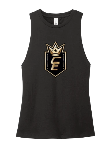 District Women's Perfect Tri Muscle Tank preview, front