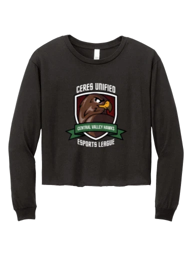 District Women's Perfect Tri Midi Long Sleeve Tee preview, front