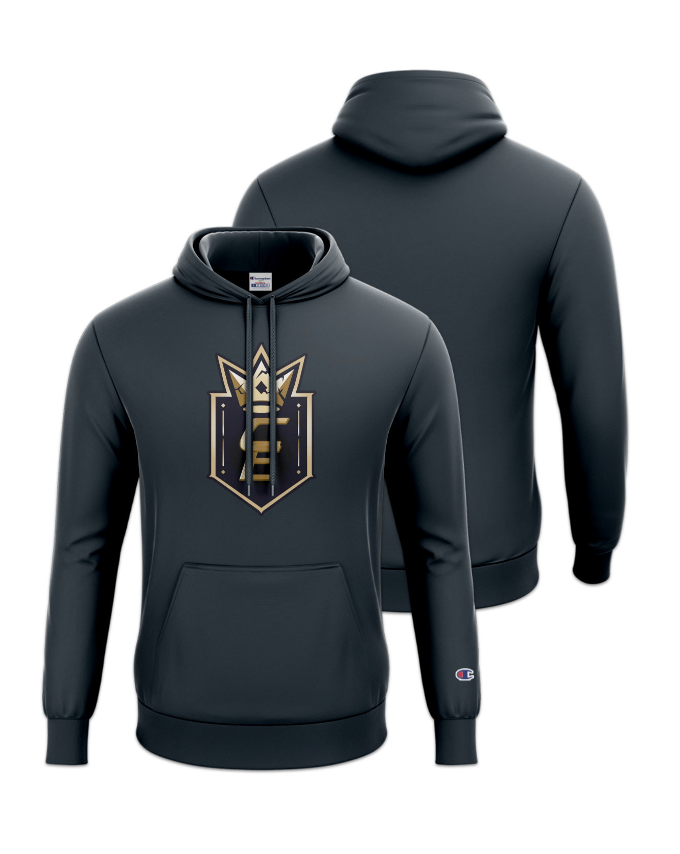 Rendered product preview, stack