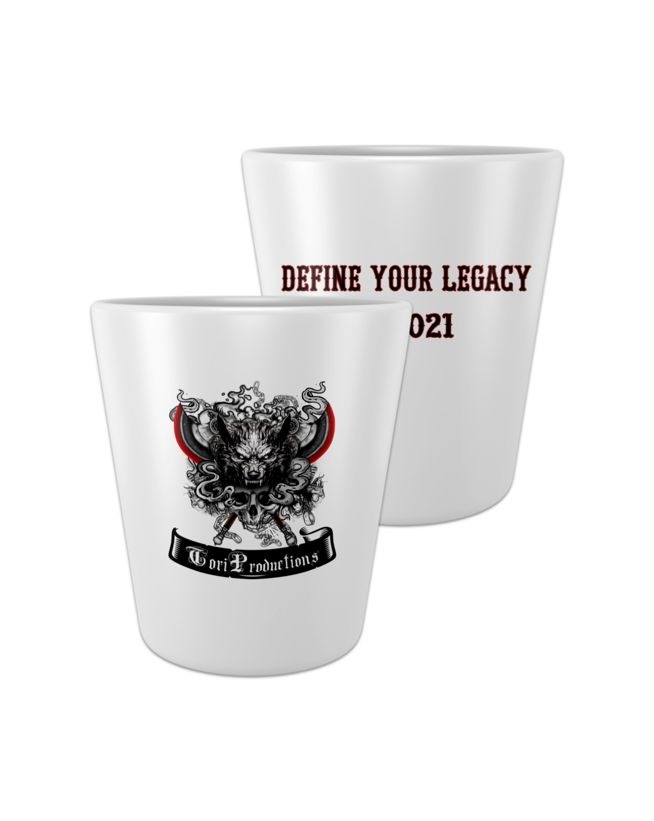 Rendered product preview, stack