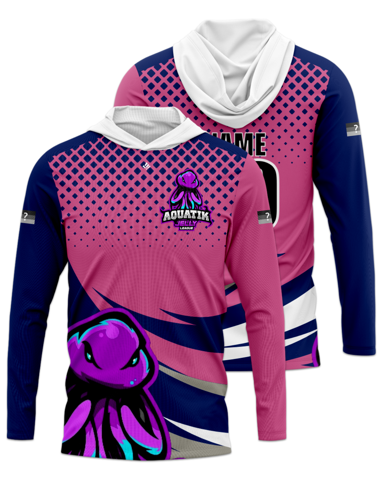 Rendered product preview, stack