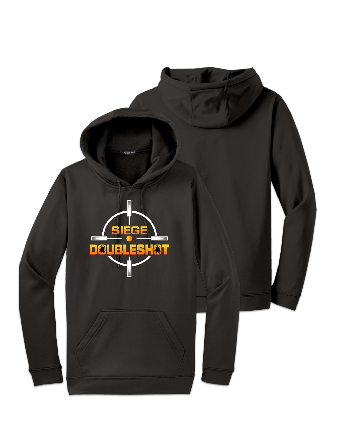 Rendered product preview, stack