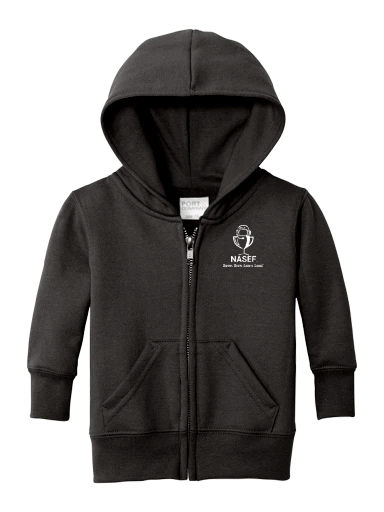 Port & Co Infant Core Fleece Full-Zip Hooded Sweatshirt preview, front