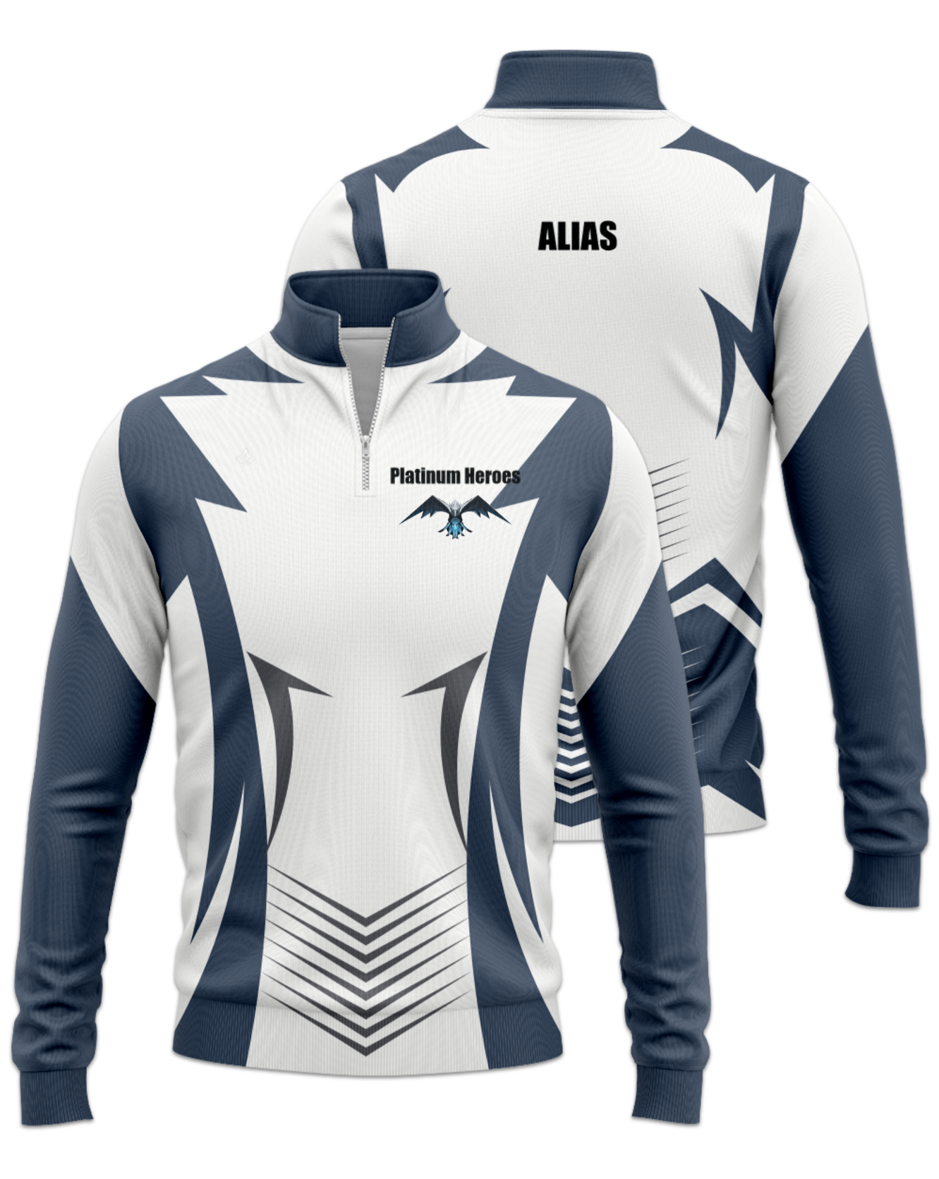 Rendered product preview, stack