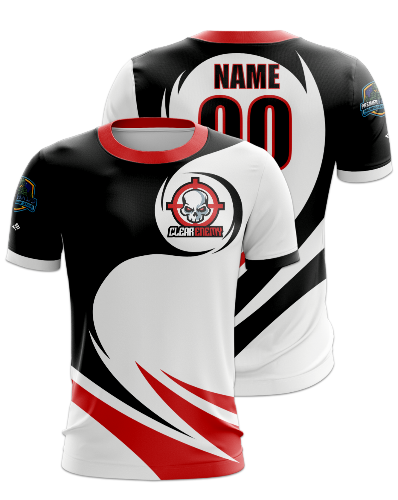 Rendered product preview, stack