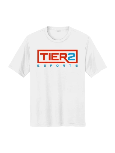 Tier 2 Fan Store Tall PosiCharge Competitor Tee preview, front