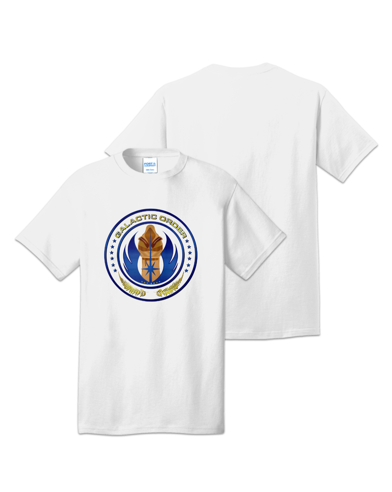 Rendered product preview, stack