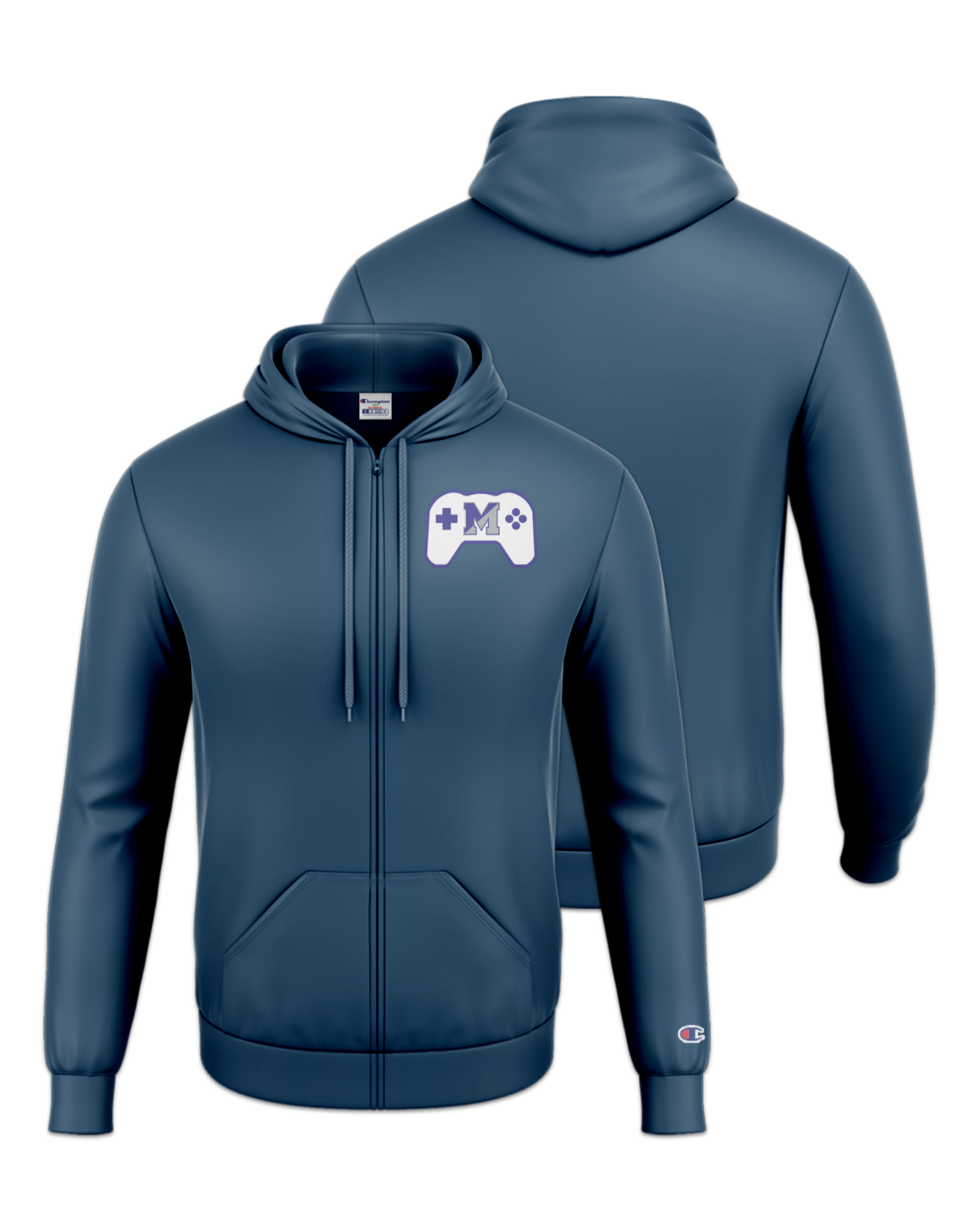 Rendered product preview, stack