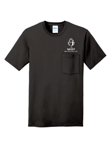 Port & Co Core Cotton Pocket Tee preview, front