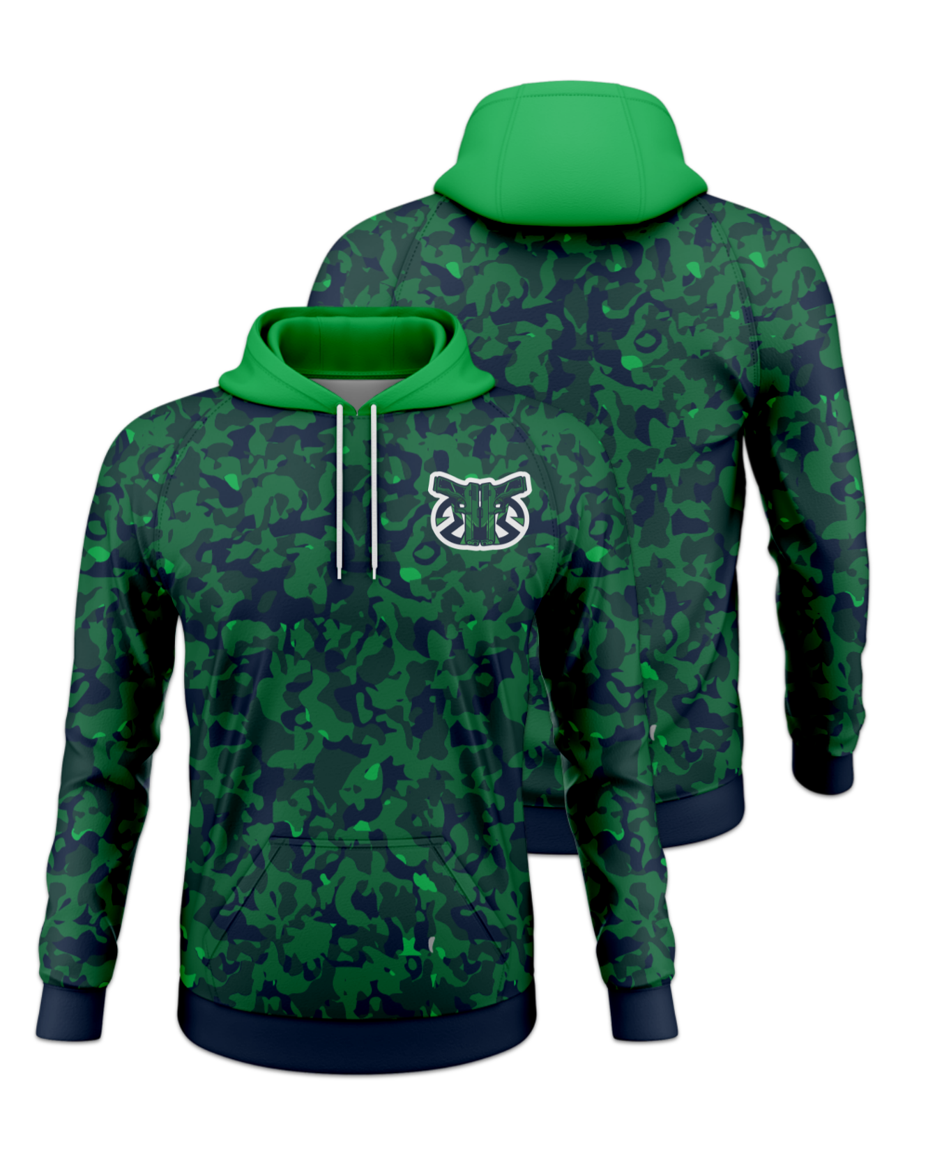 Rendered product preview, stack