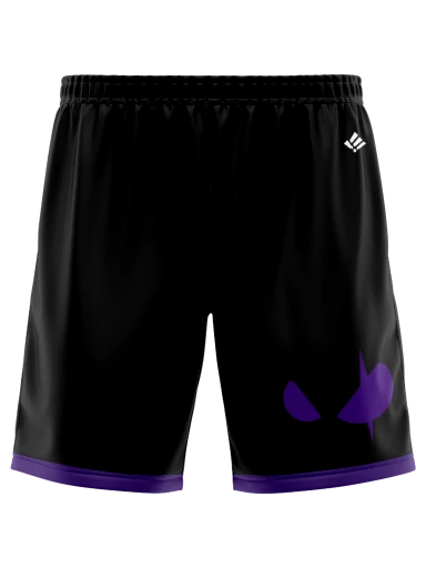 Mens Pocketed Sublimated Shorts preview, front