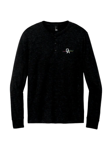 District Perfect Tri Long Sleeve Henley preview, front