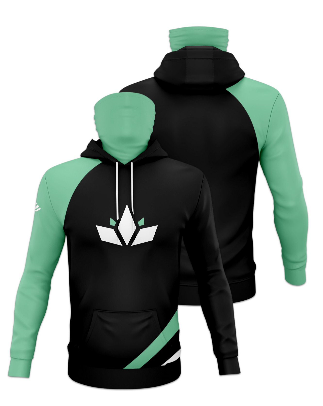 Rendered product preview, stack