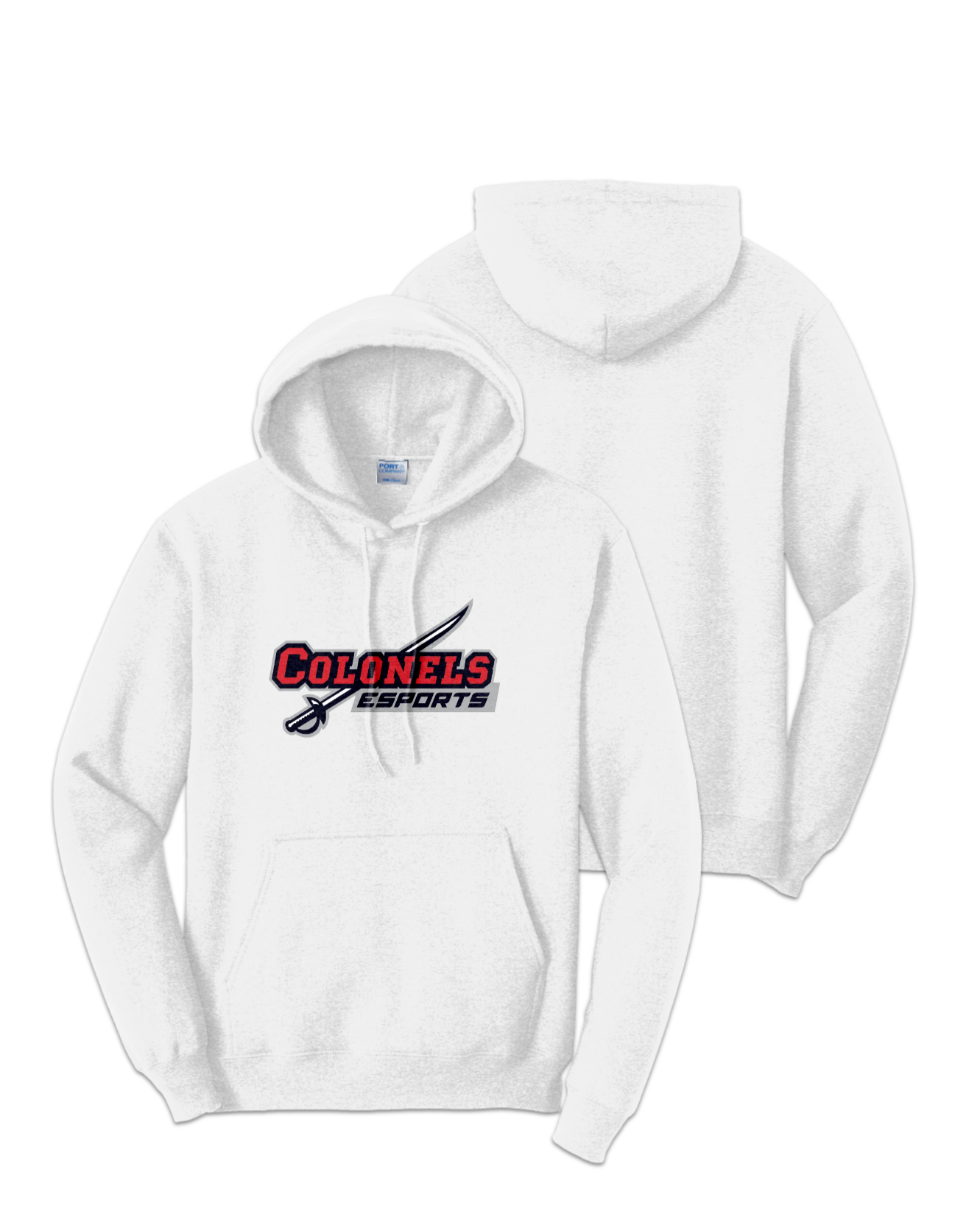 Rendered product preview, stack