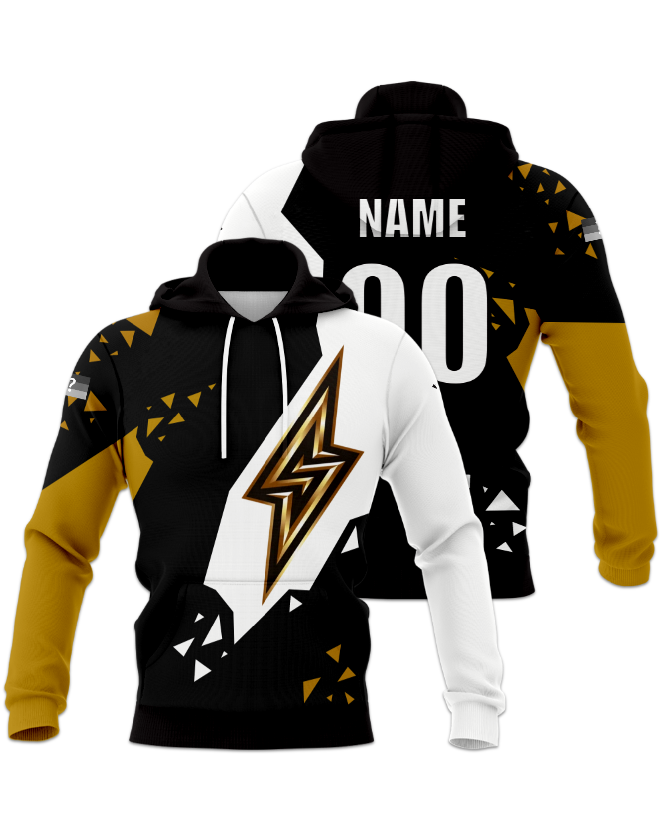 Rendered product preview, stack