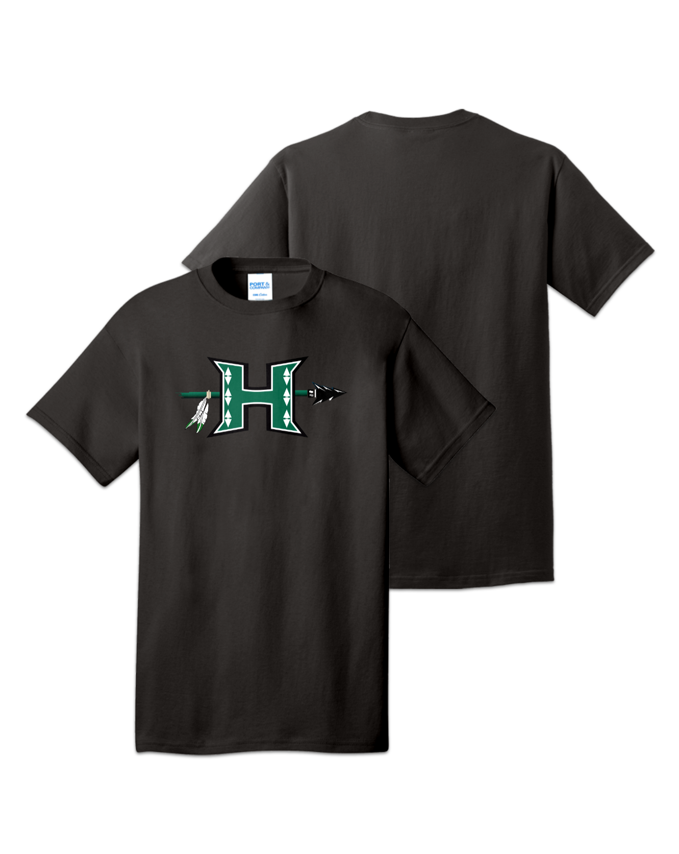 Rendered product preview, stack