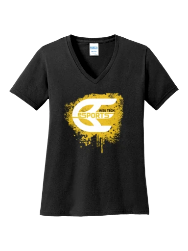 Core Cotton V-Neck Tee preview, front