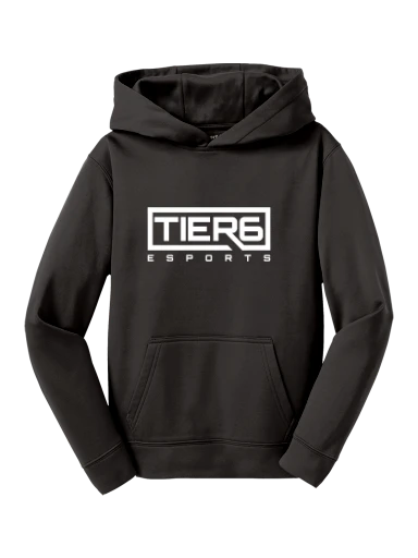 Tier 6 Fundraising Store Youth Sport-Wick Fleece Hooded Pullover preview, front