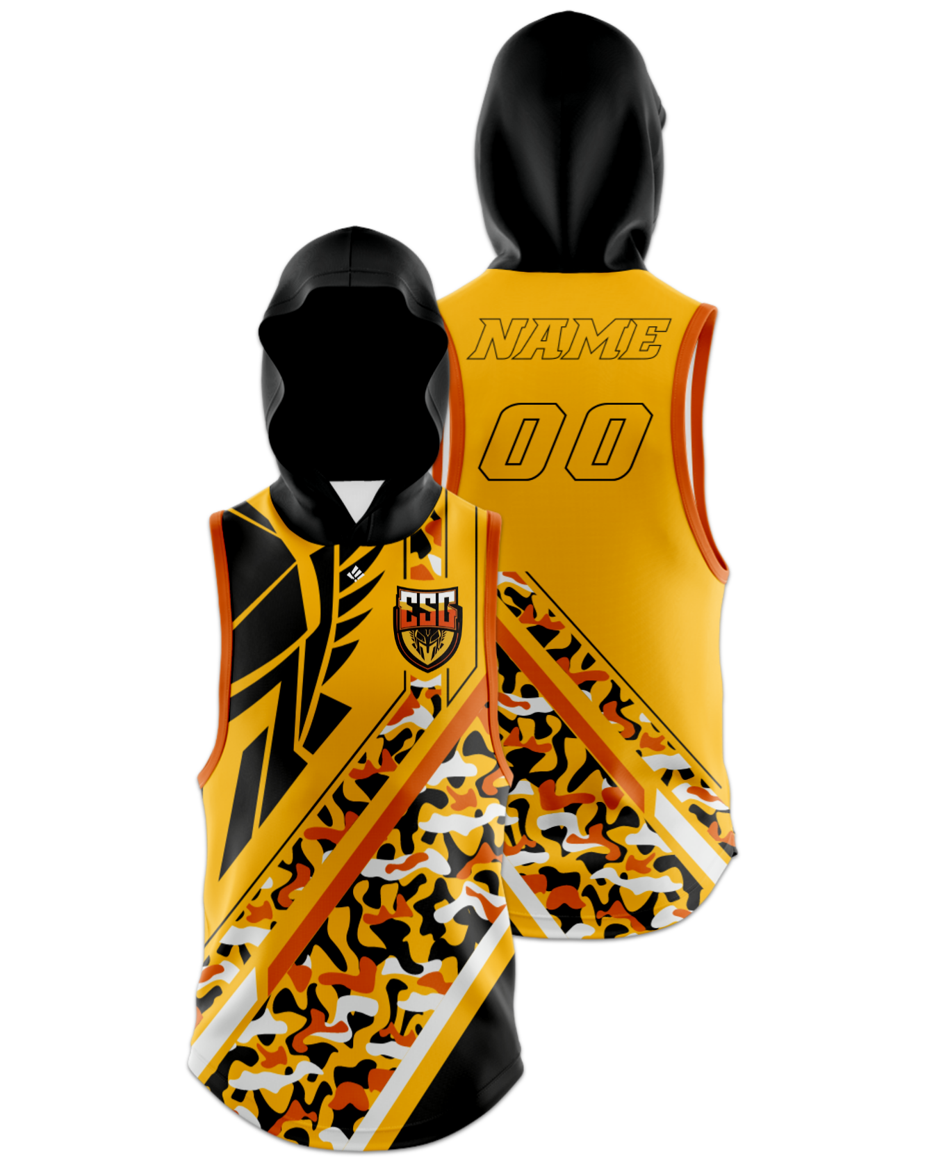 Rendered product preview, stack