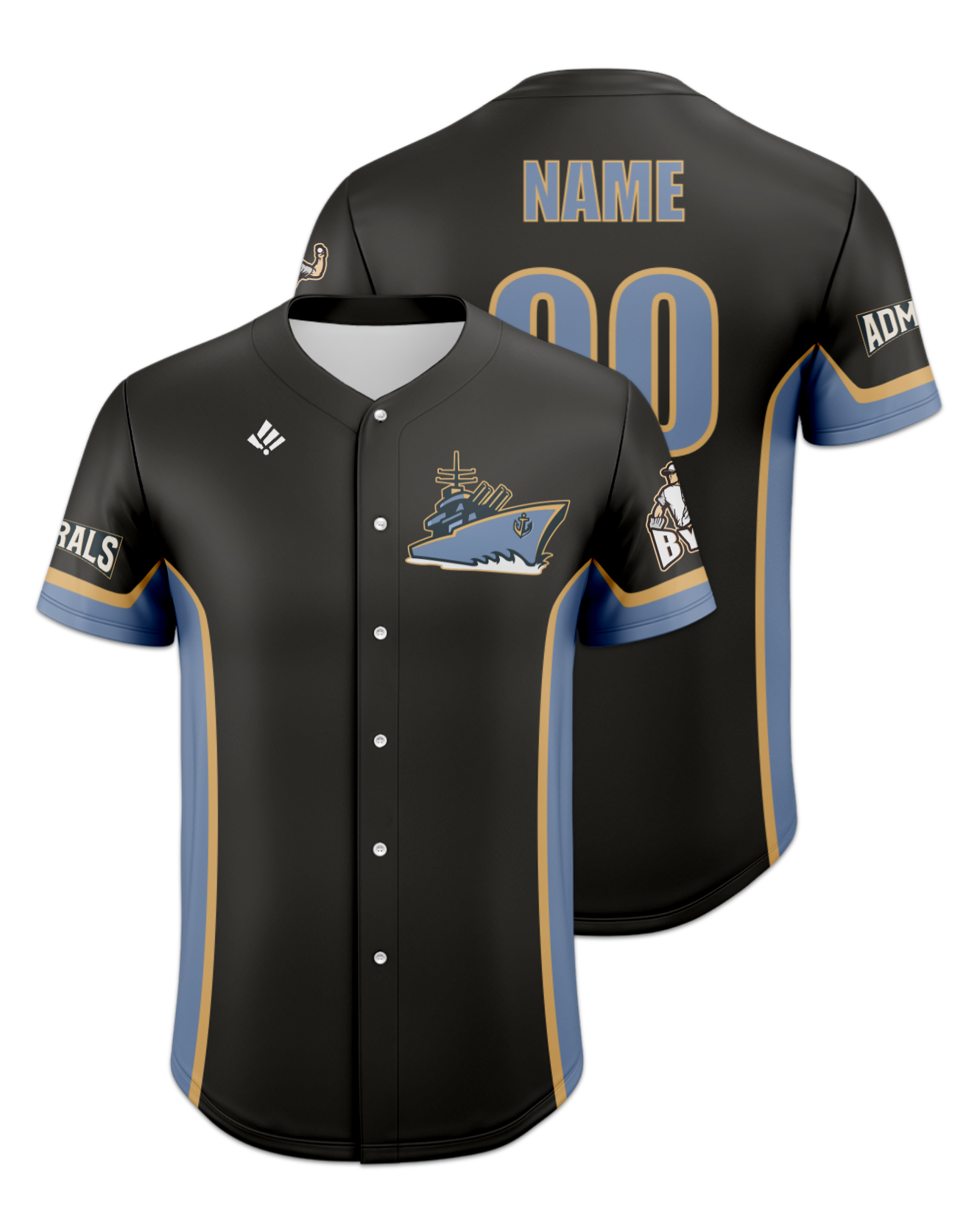 Rendered product preview, stack