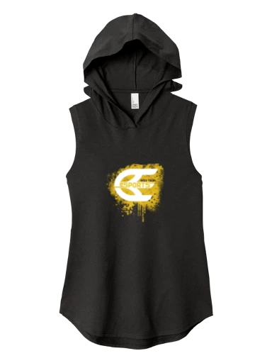 District Women's Perfect Tri Sleeveless Hoodie preview, front