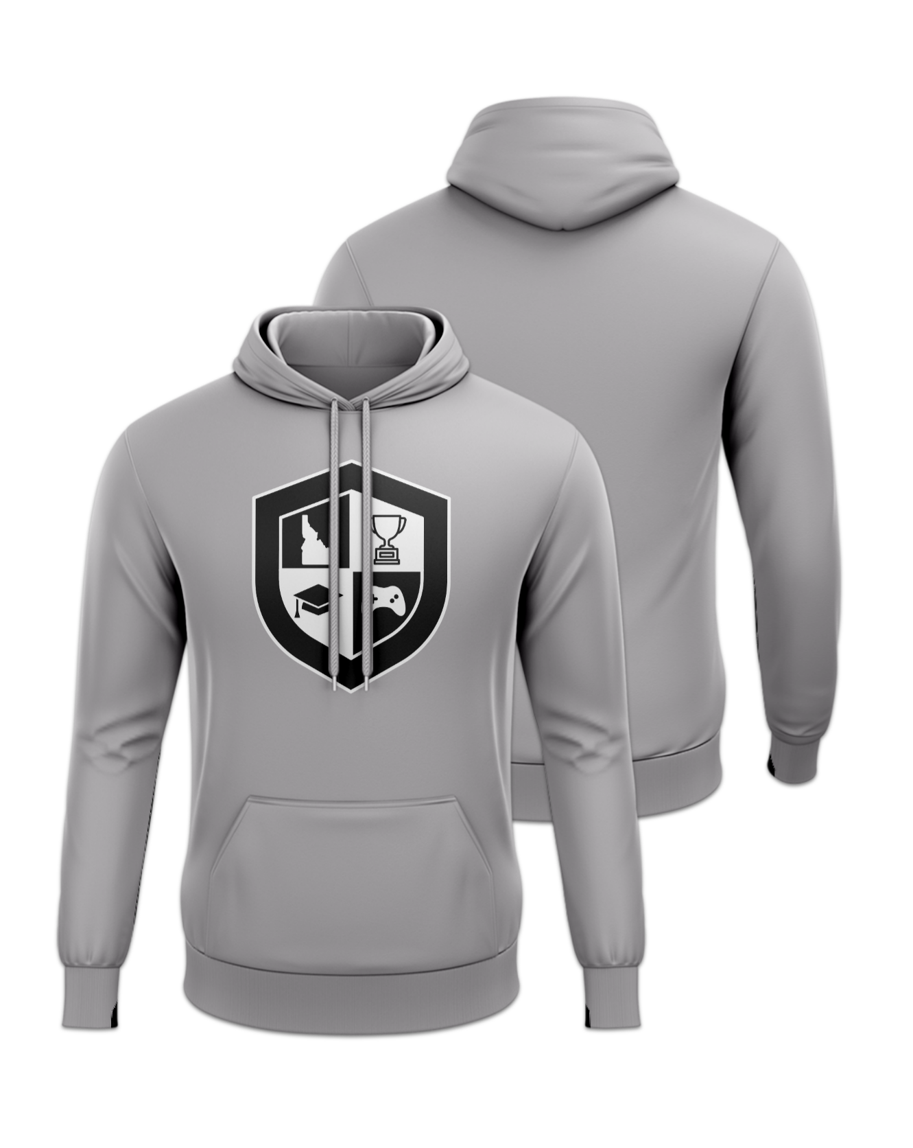 Rendered product preview, stack