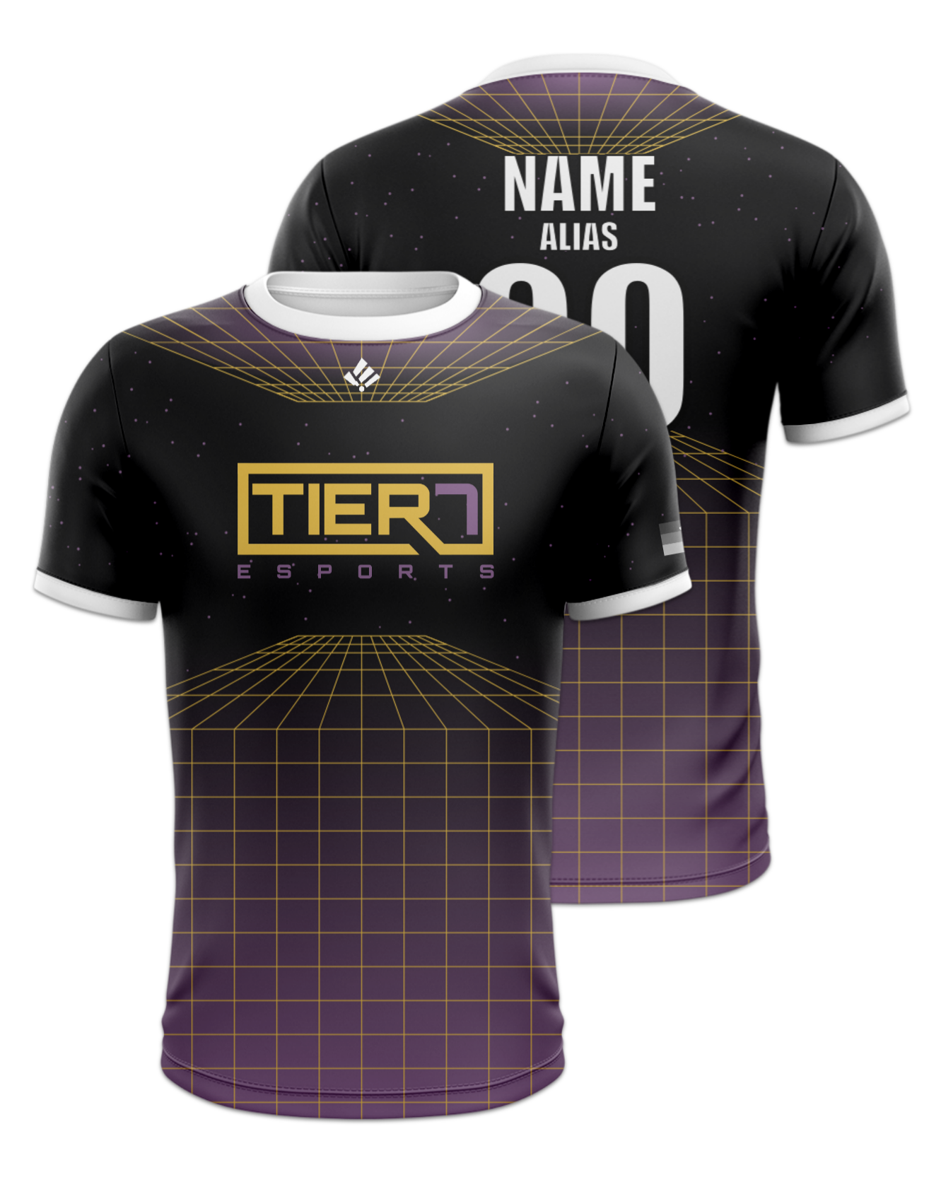 Rendered product preview, stack