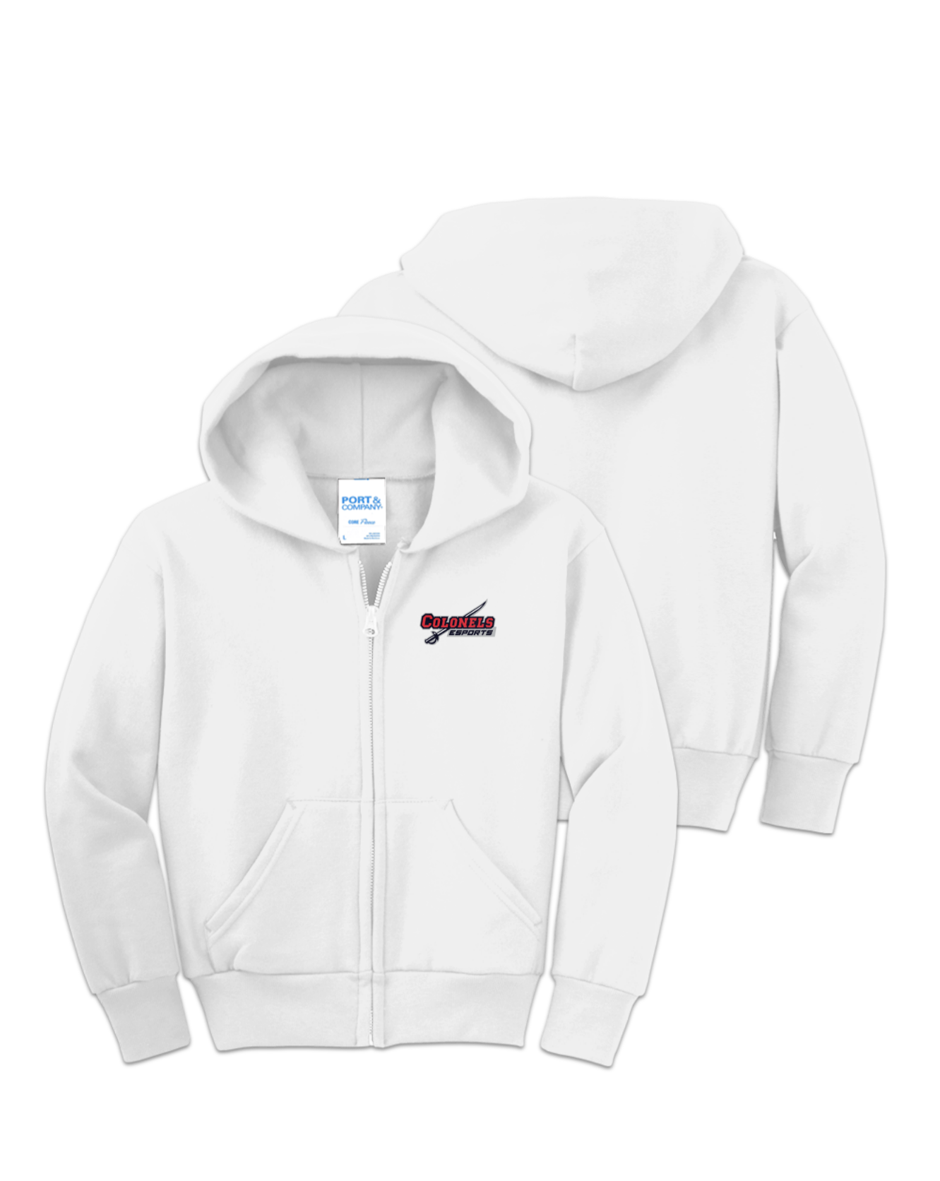 Rendered product preview, stack