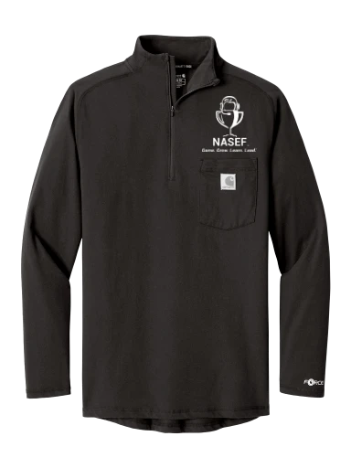 Carhartt Force 1/4-Zip Long Sleeve T-Shirt preview, front