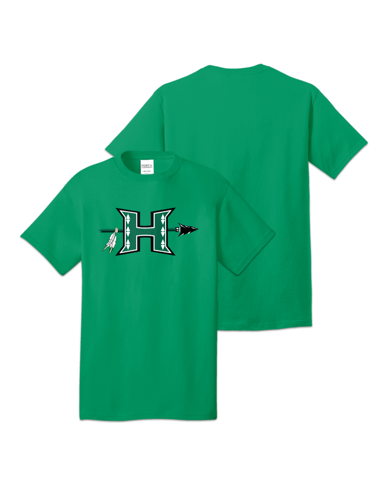 Rendered product preview, stack