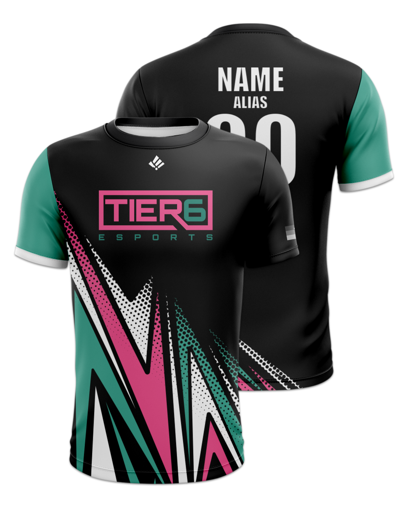 Rendered product preview, stack