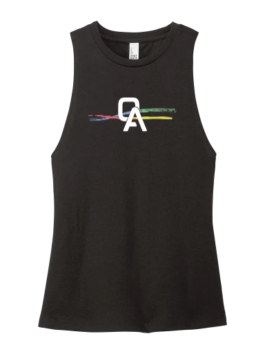 District Women's Perfect Tri Muscle Tank preview, front